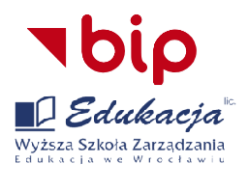 BIULETYN INFORMACJI PUBLICZNEJ WYŻSZEJ SZKOŁY ZARZĄDZANIA "EDUKACJA"